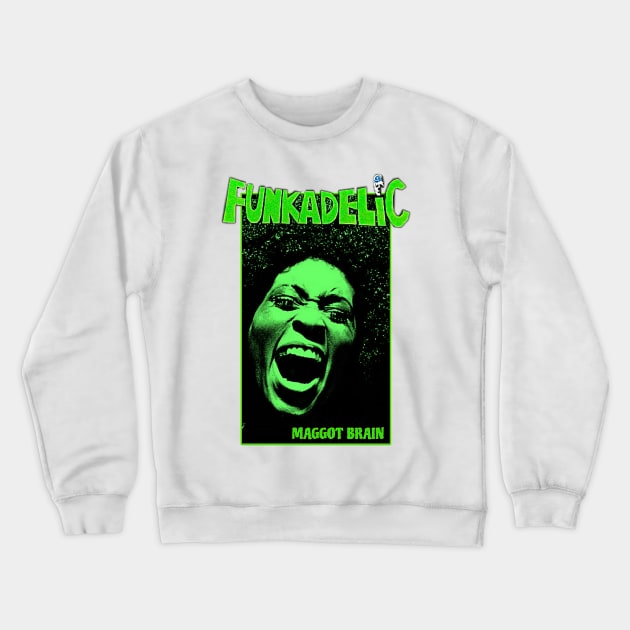 funkadelic - maggot brain Crewneck Sweatshirt by valentinewords